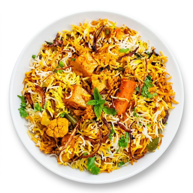 Vegetable Dum Biryani